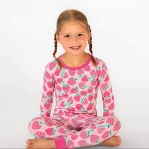 Little Sleepies sweet strawberries pajamas